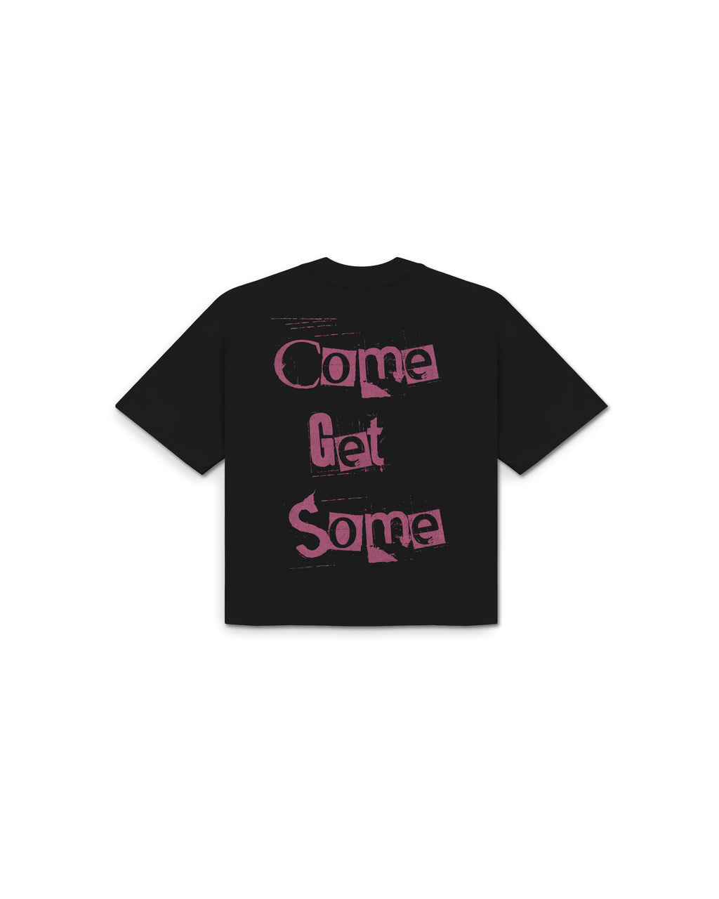 Come Get Some Cropped Tee (Black)
