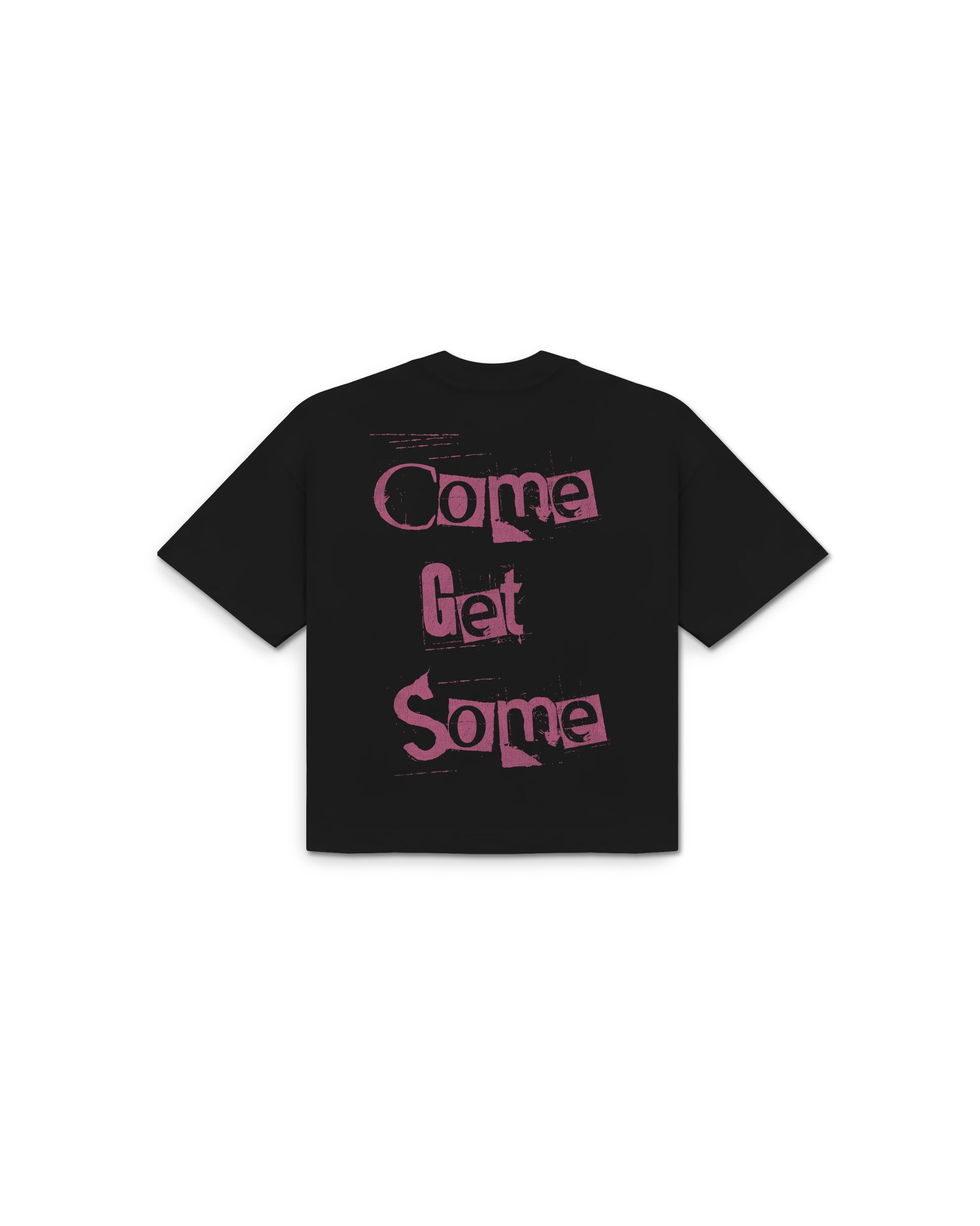 Come Get Some Cropped Tee (Black)