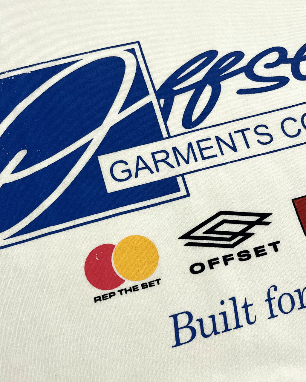 Company Cropped Tee (Off White)