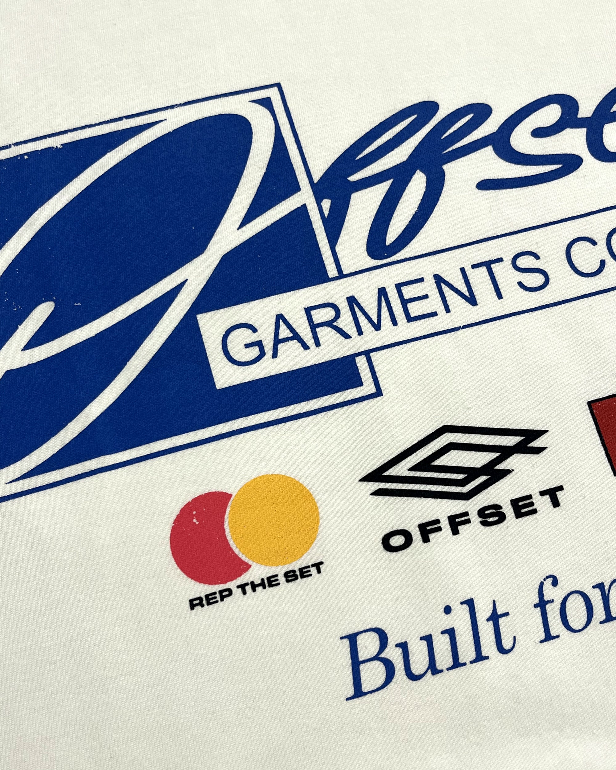 Company Cropped Tee (Off White)