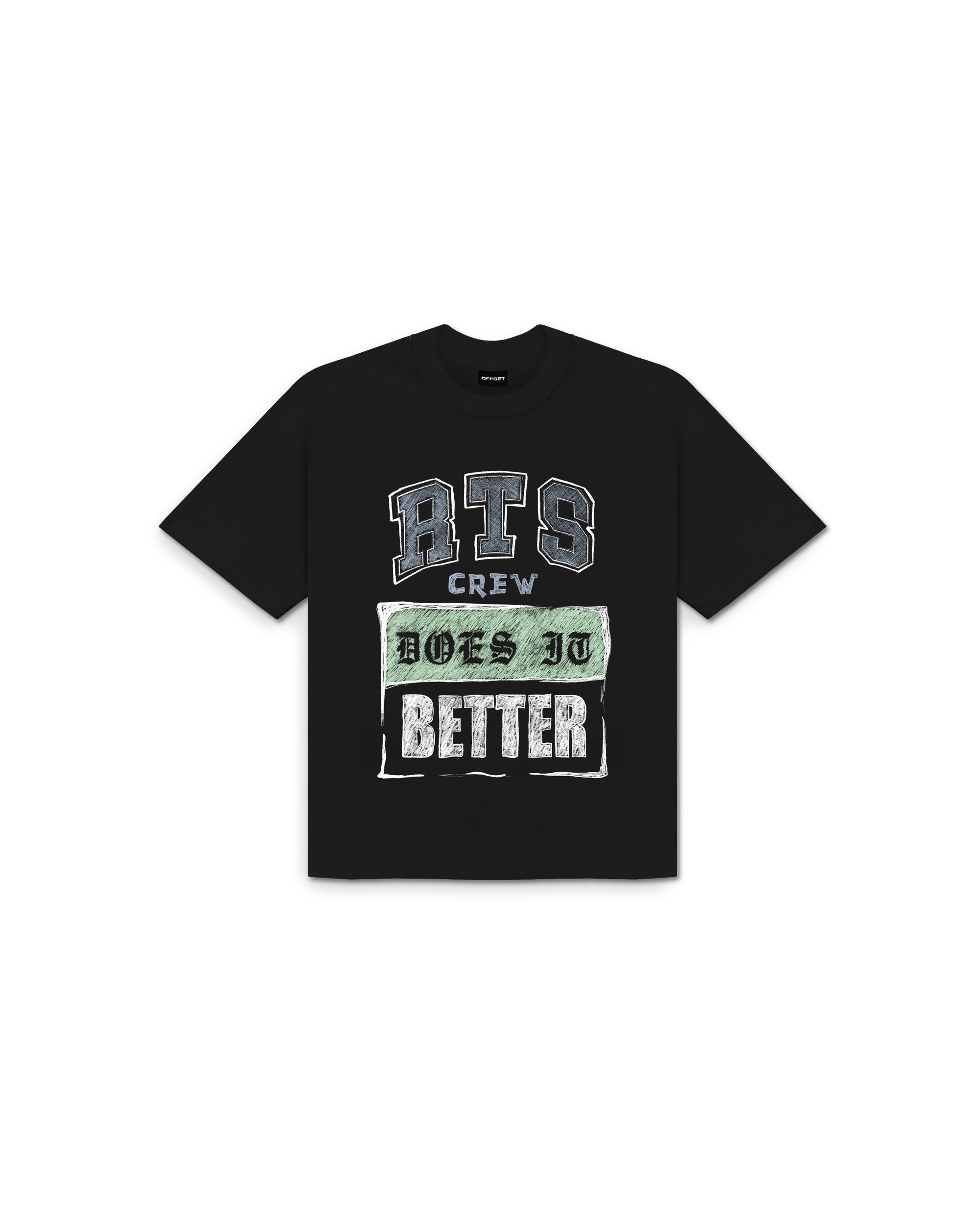 Crayon Tee (Black)