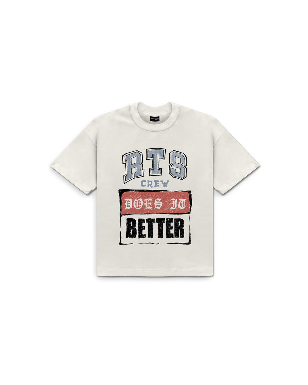 Crayon Tee (Off White)