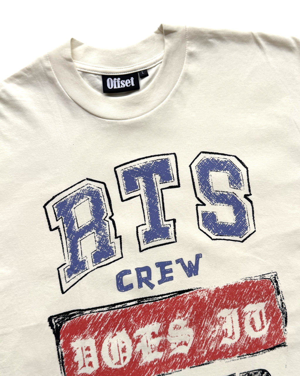 Crayon Tee (Off White)