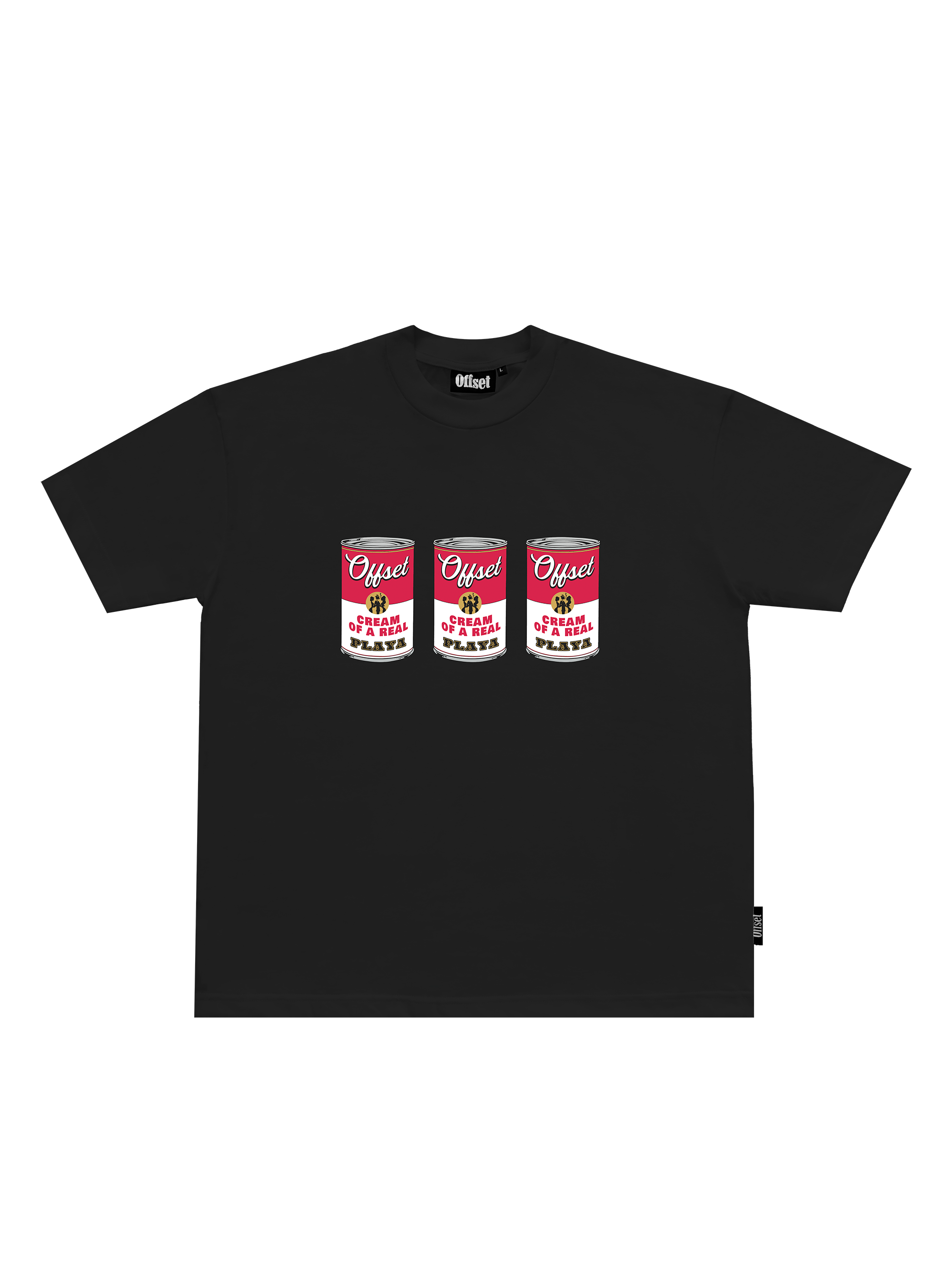 Cream S/S (Black)