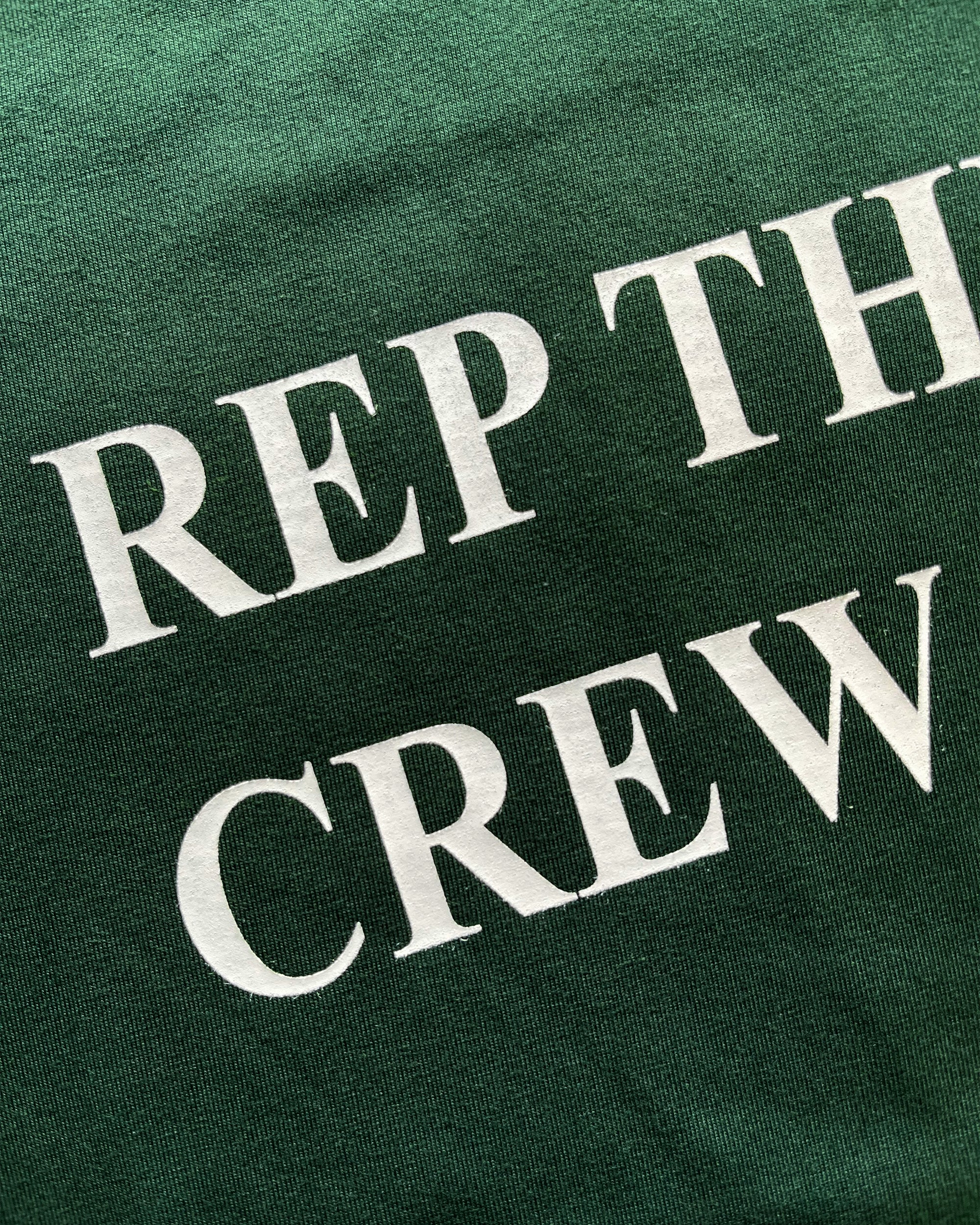 Crew Cropped Tee (Green)