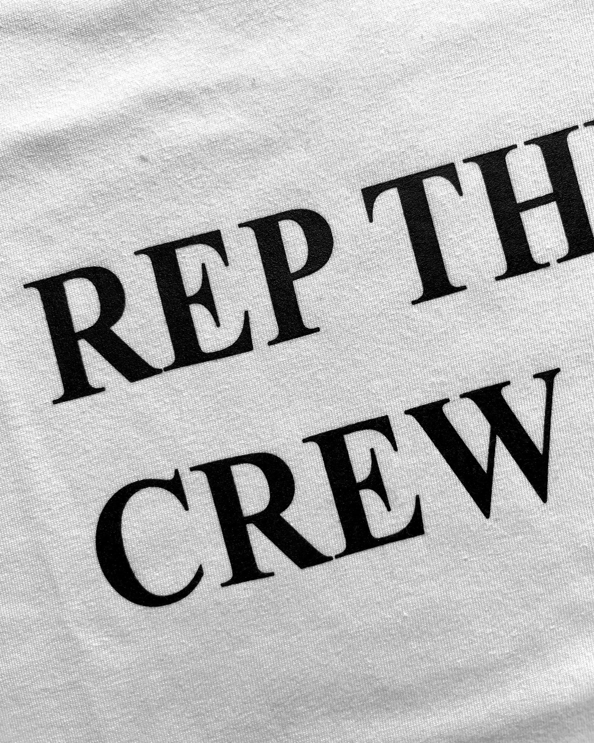 Crew Cropped Tee (White)