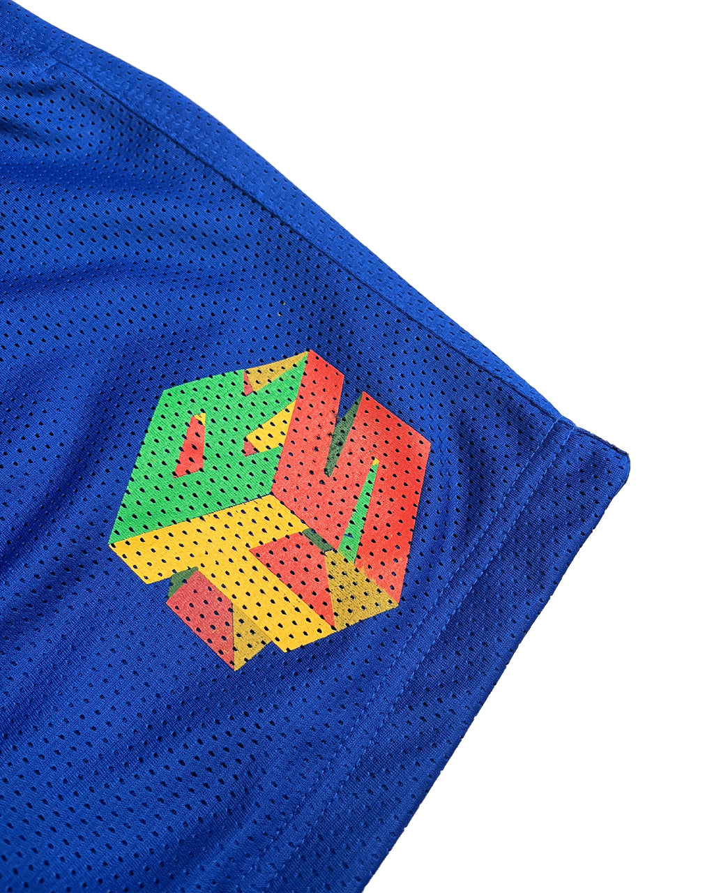 Cube Mesh Shorts (Royal Blue)