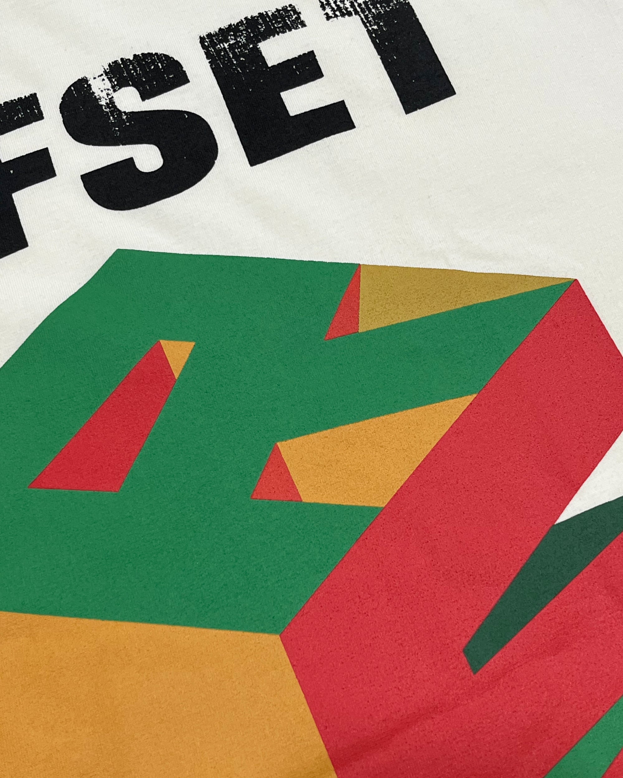 Cube Cropped Tee (Off White)