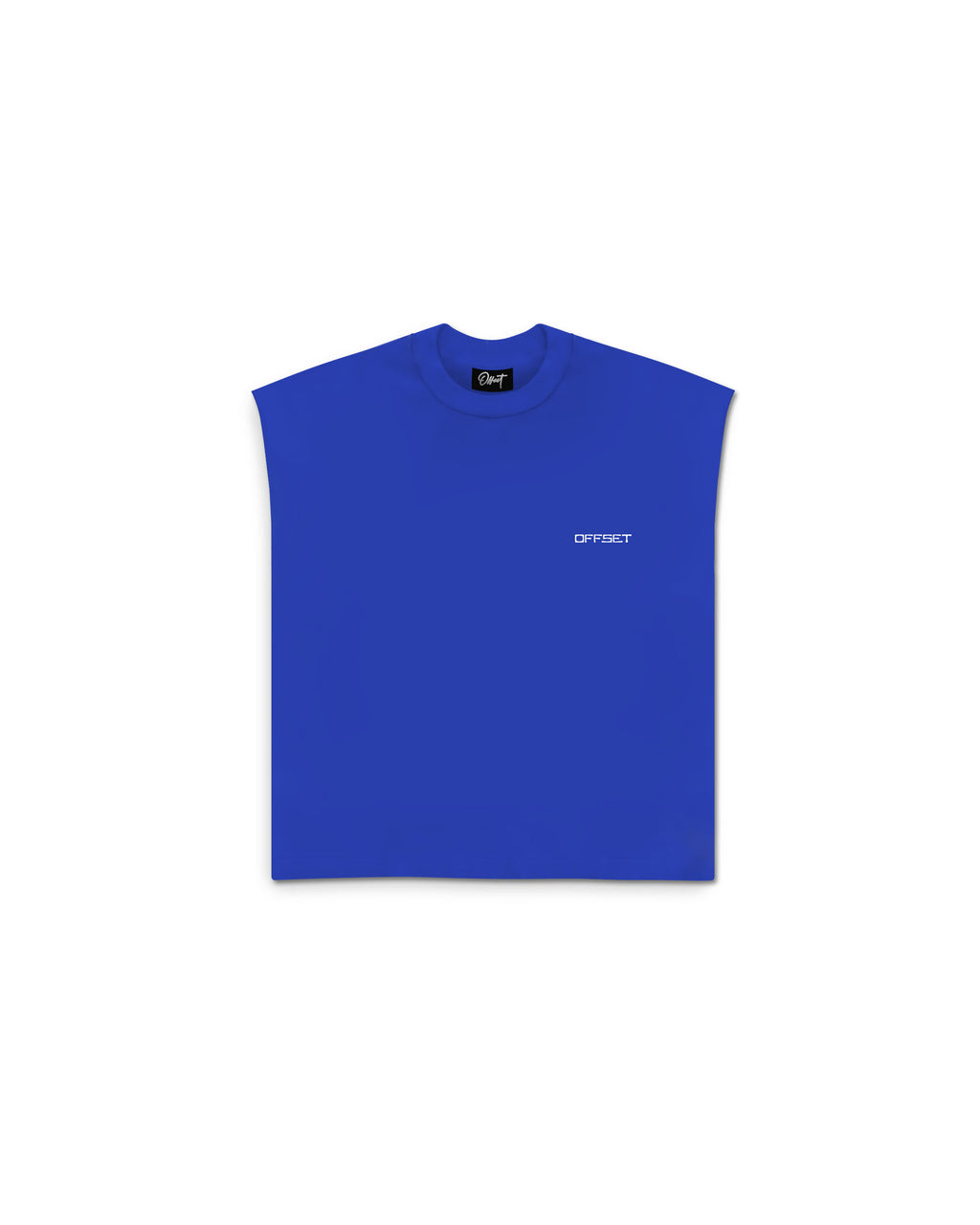 Tribe Logo Cut Sleeve Top (Royal Blue)