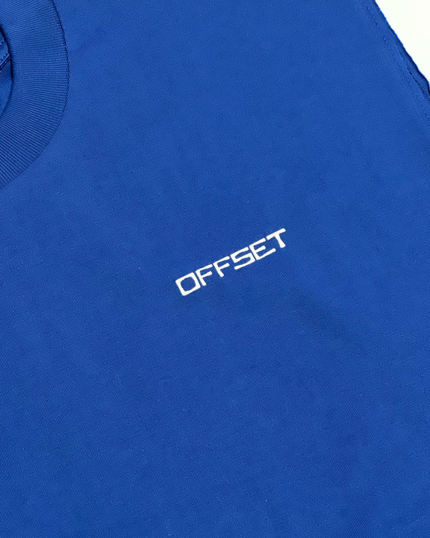 Tribe Logo Cut Sleeve Top (Royal Blue)