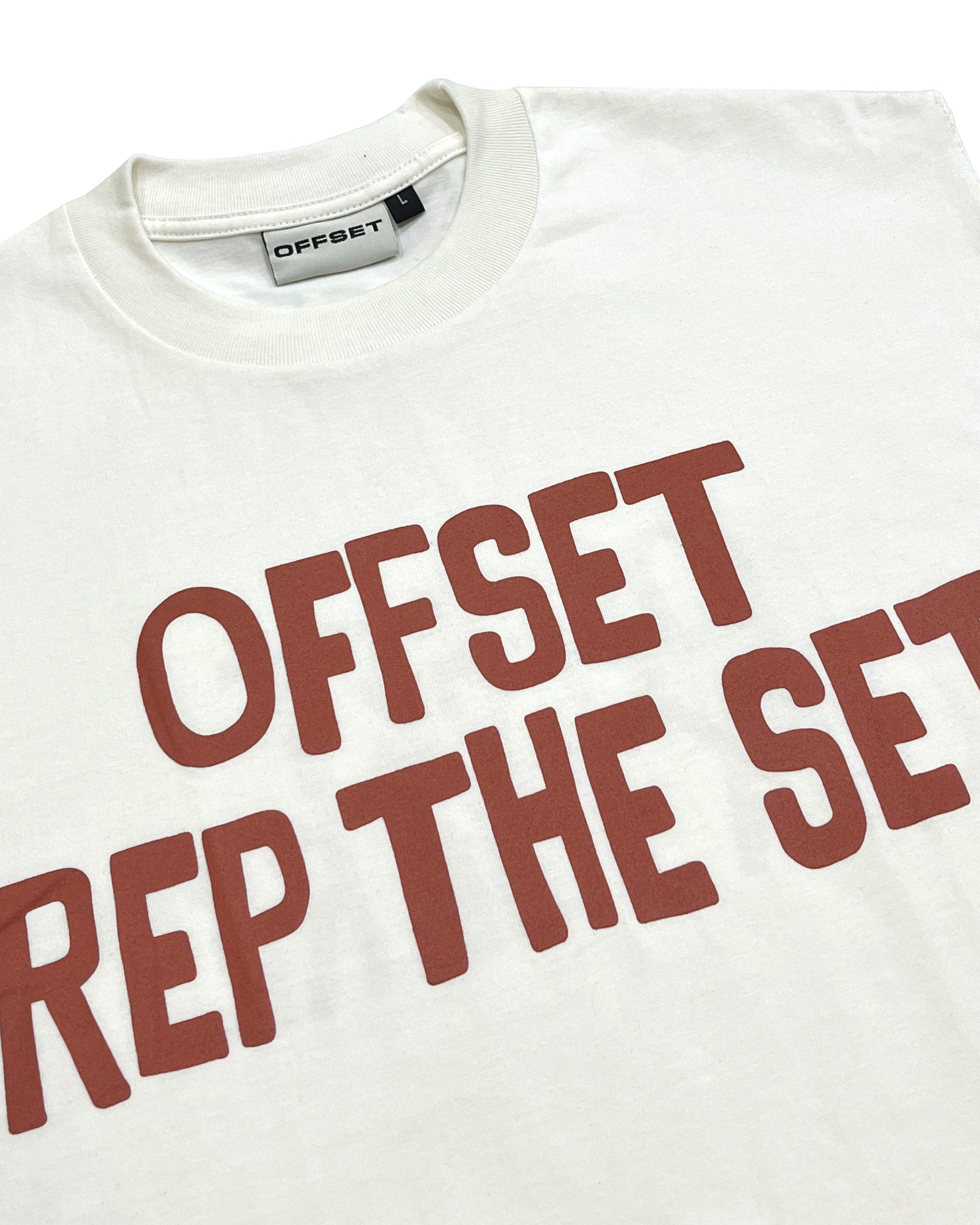 Fuck The Rest Cut Sleeve Tee (Off White)