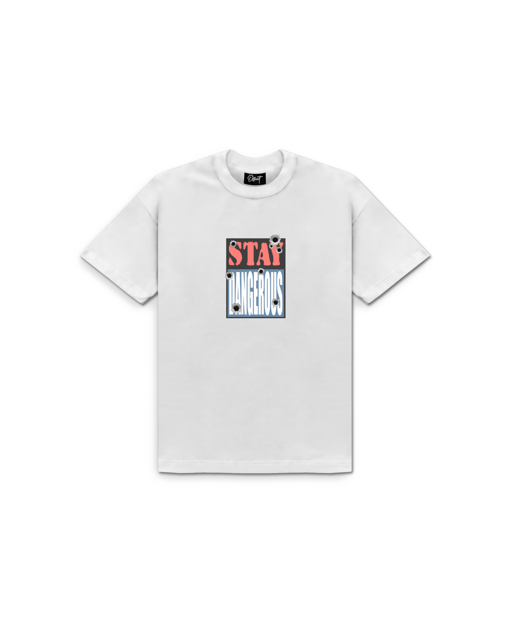 Stay Dangerous Tee S/S (White)