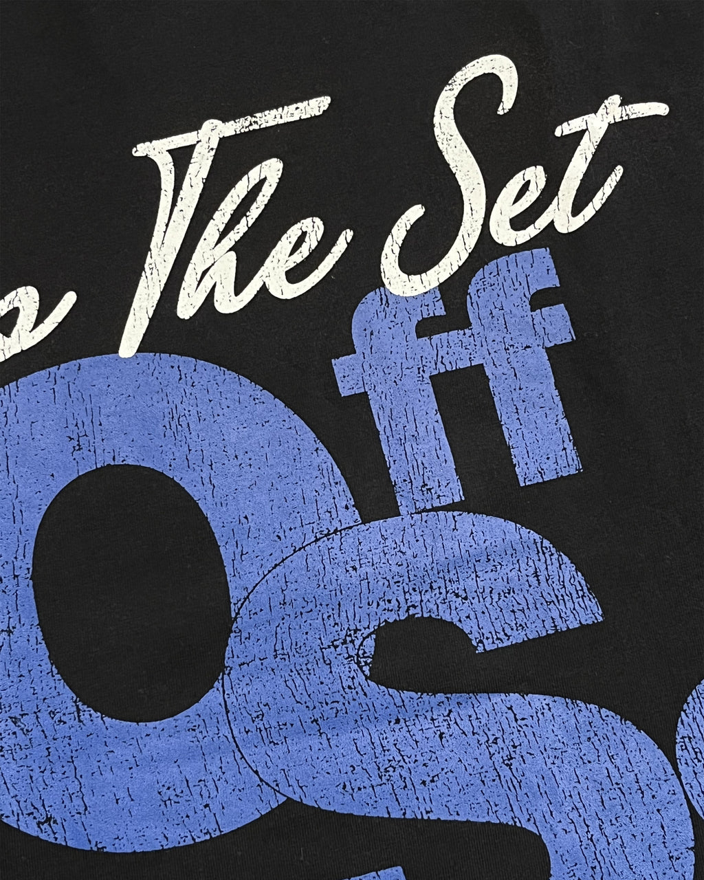 Visual Obsession Cropped Tee (Black)