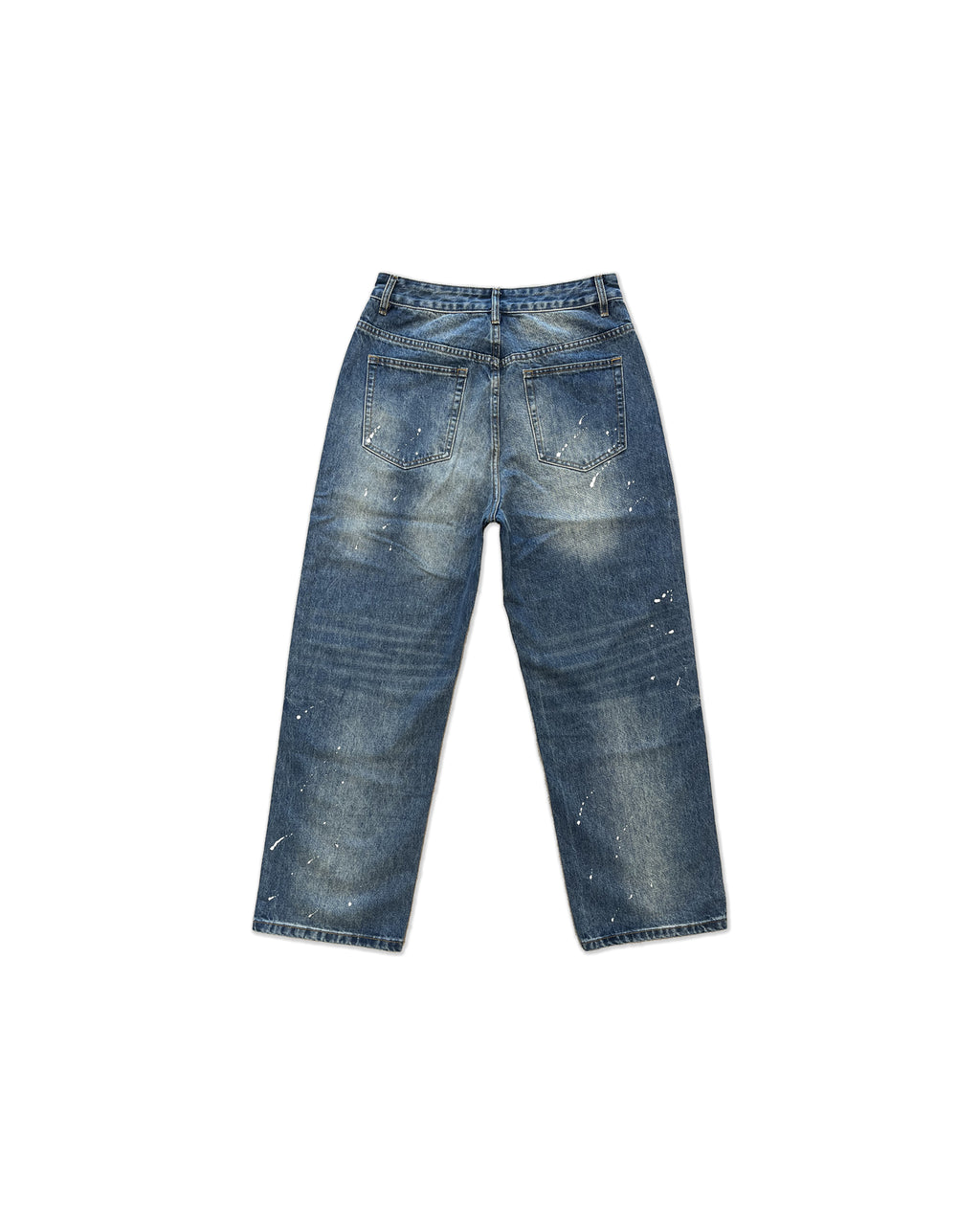 Painters Baggy Denim Pants (Blue)