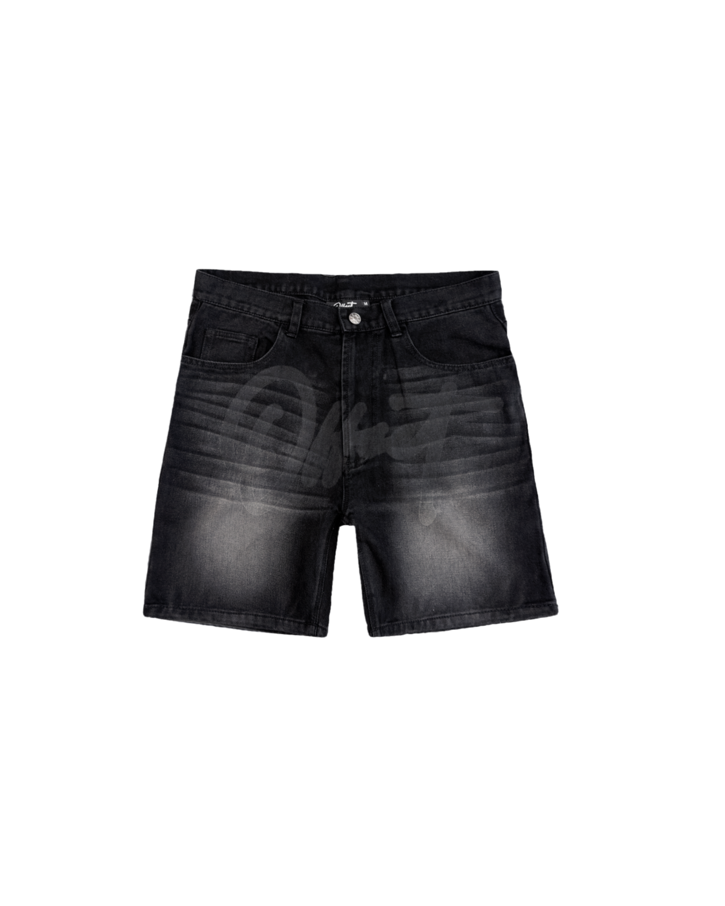 Signature Denim Shorts (Vintage Washed Charcoal)