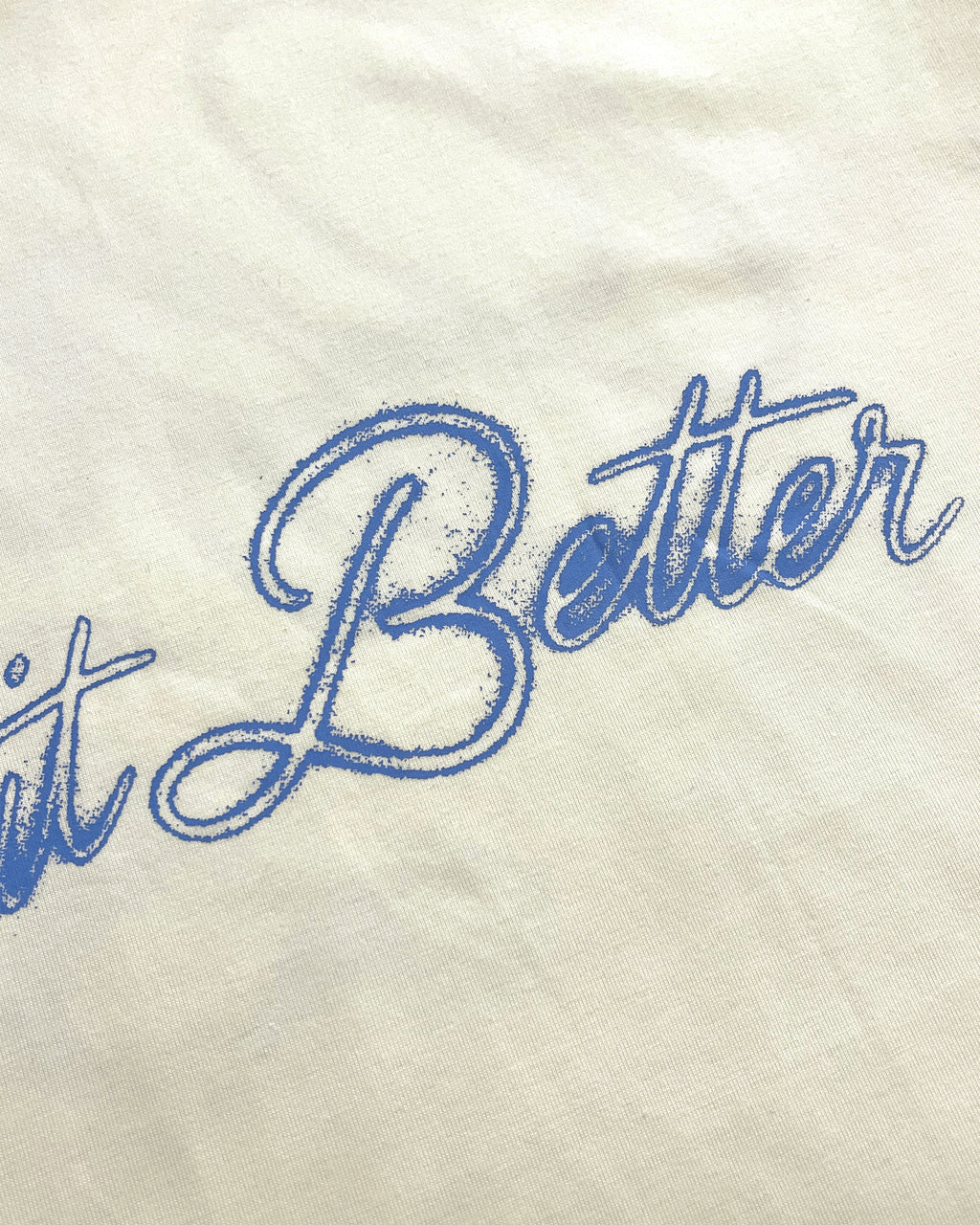 Does it Better Cropped Tee (Off White)