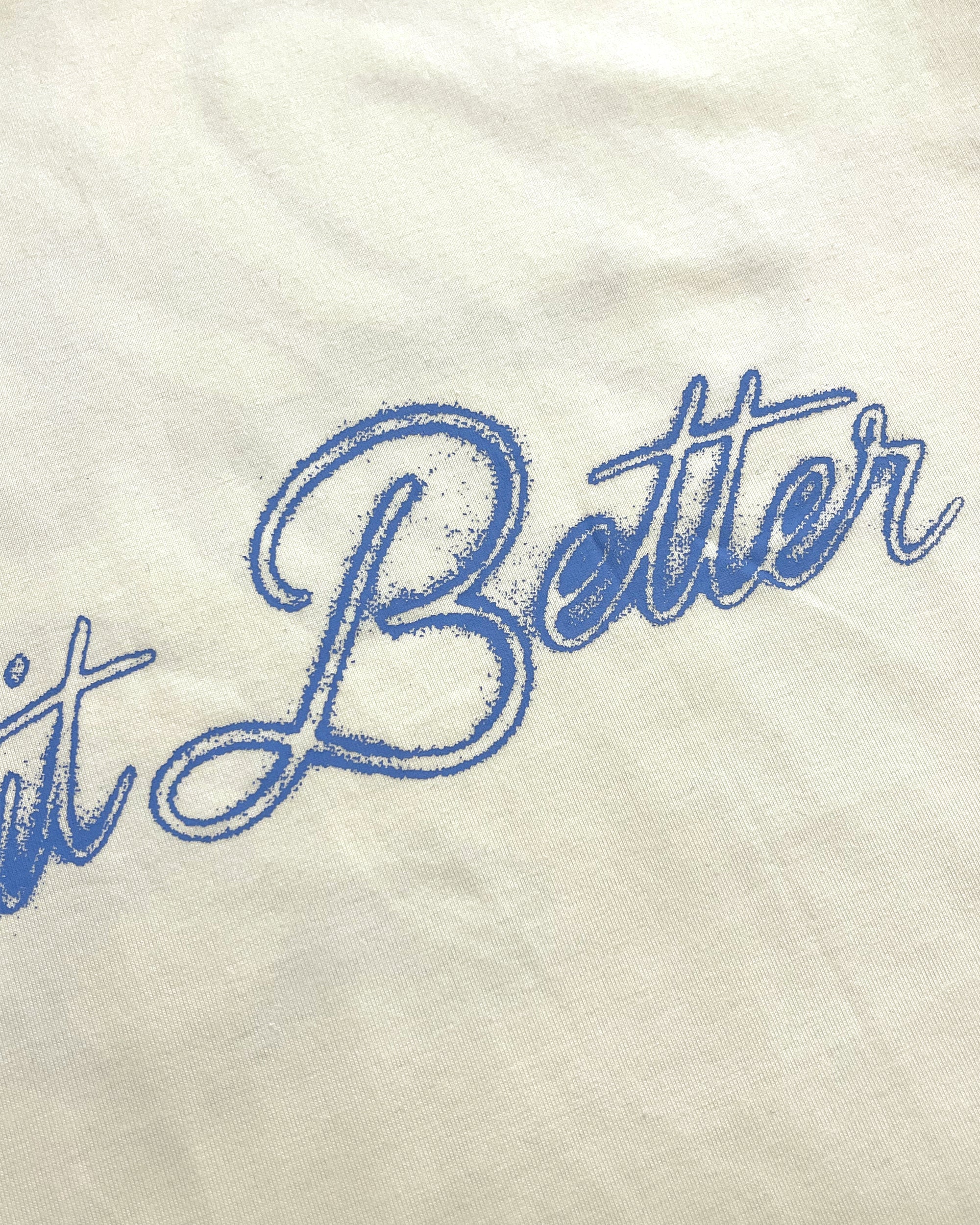 Does it Better Cropped Tee (Off White)