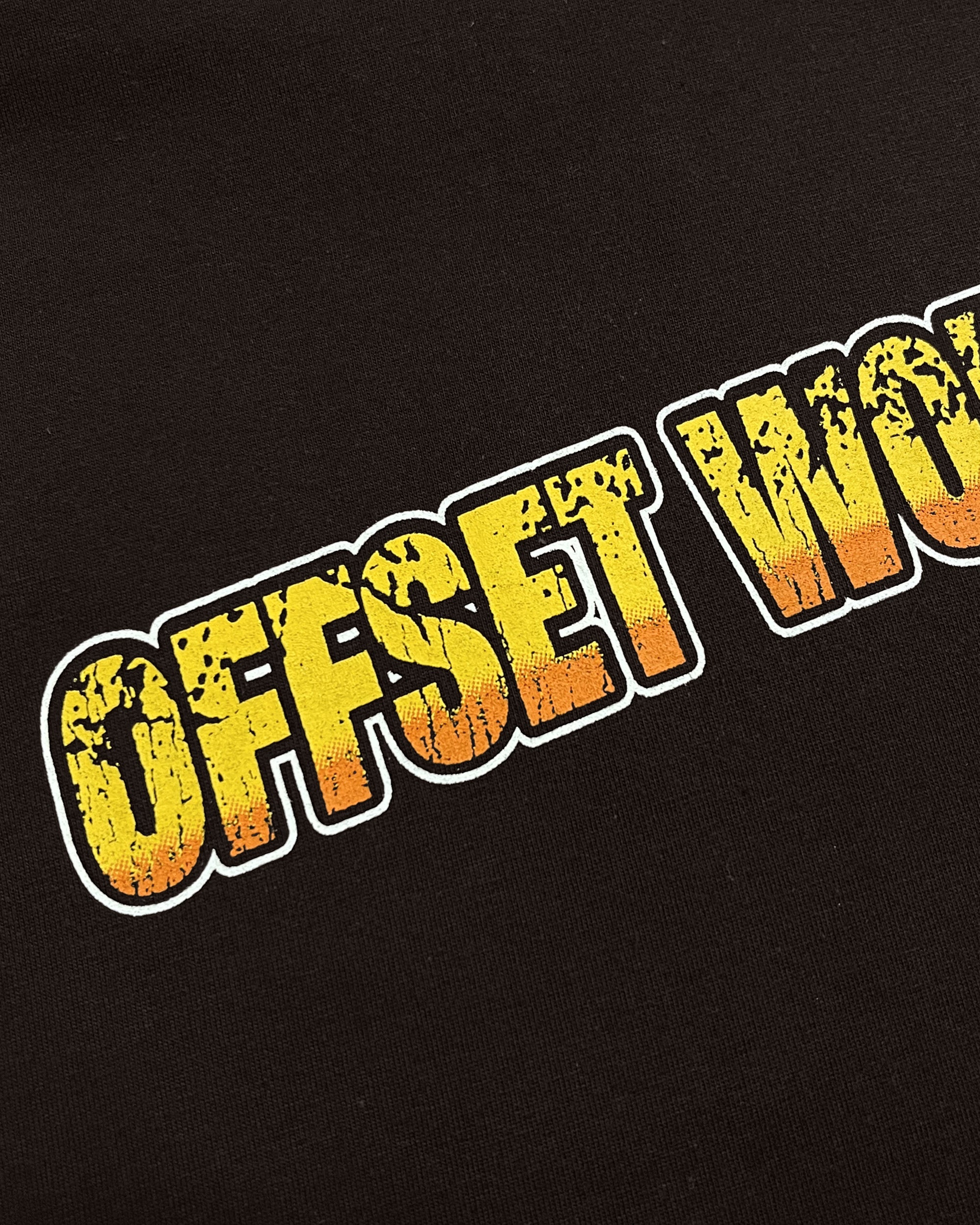 World Domination Cut Sleeve Top (Brown)