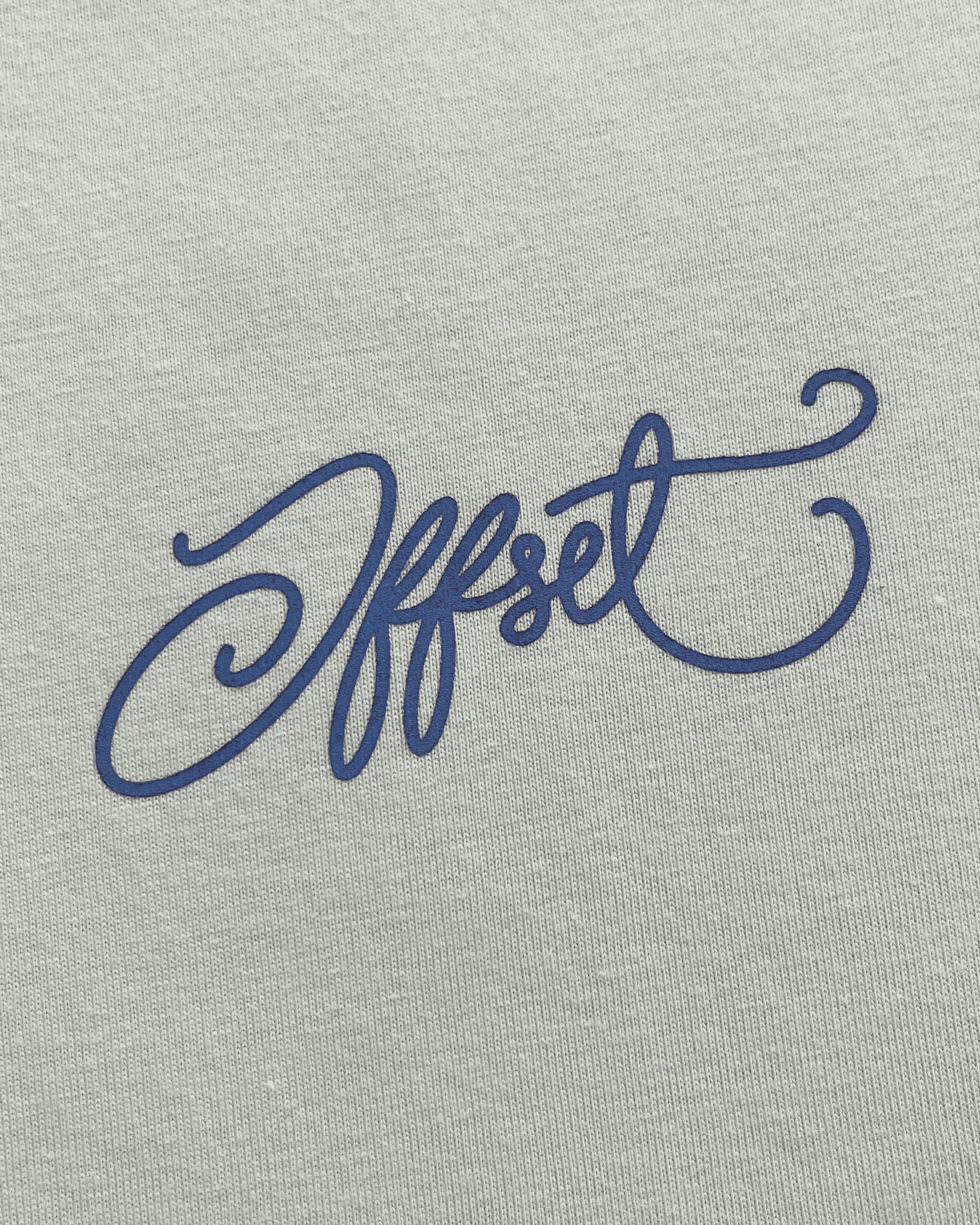 Basic Script Tee (Lambwool)