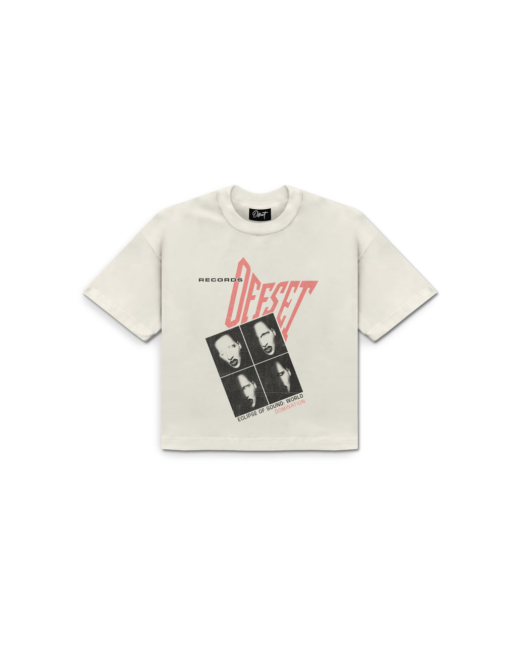 Marilyn Cropped Tee (Off White)
