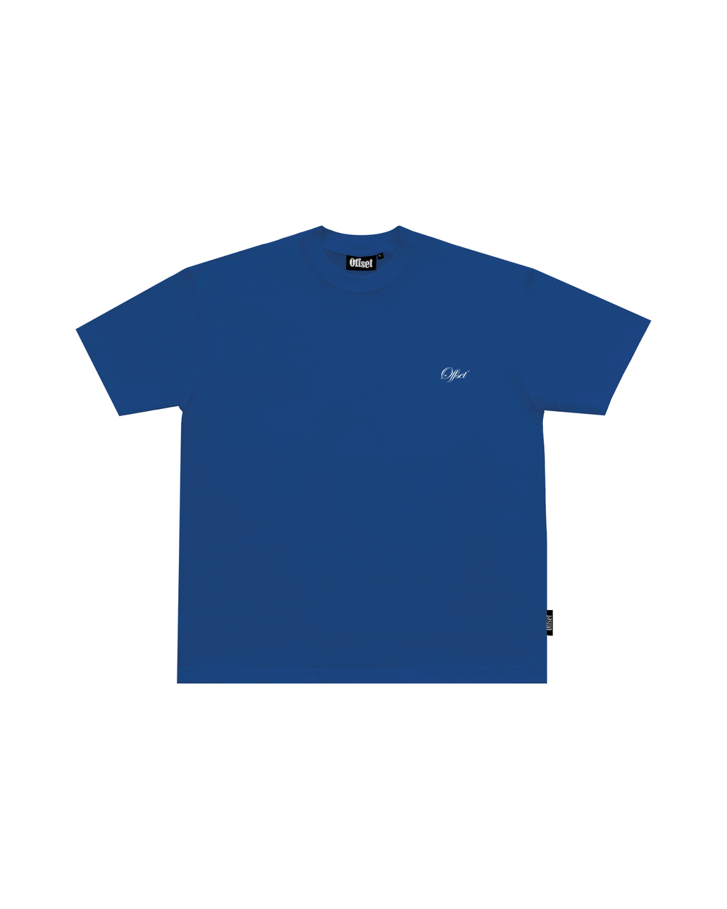 Script Tee S/S (Blue) – O F F S E T