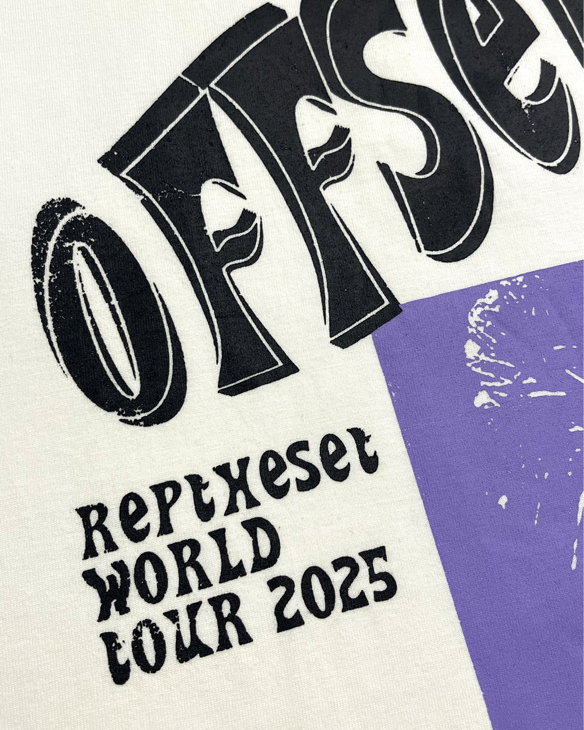 Fight Club Cropped Tee (Off White)