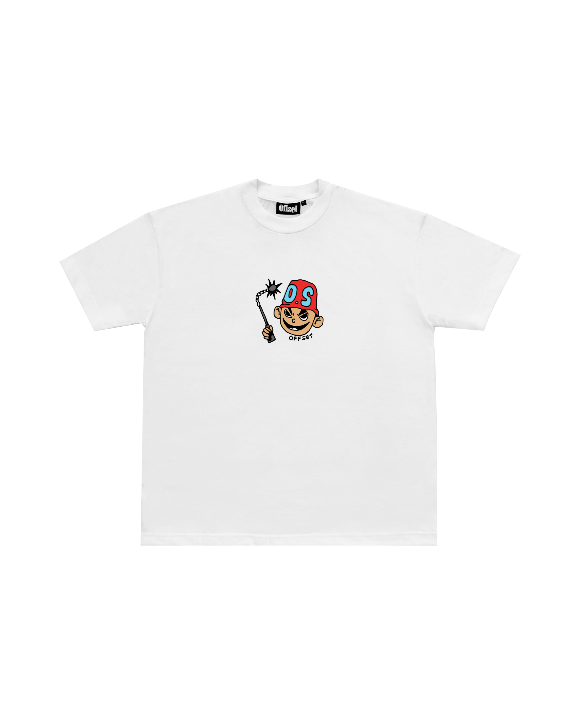 Flail Tee S/S (White)