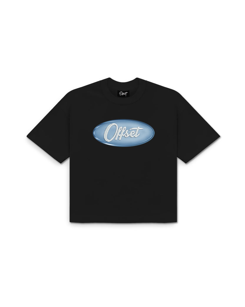 Ford Cropped Tee (Black)