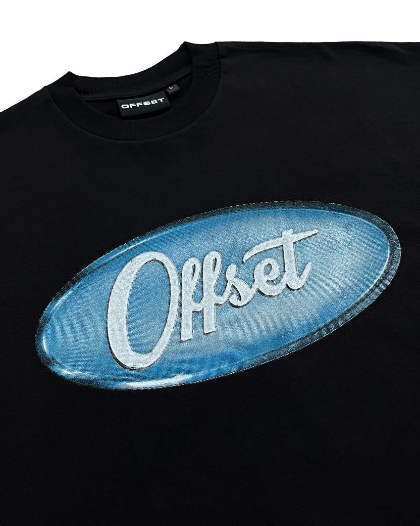 Ford Cropped Tee (Black)