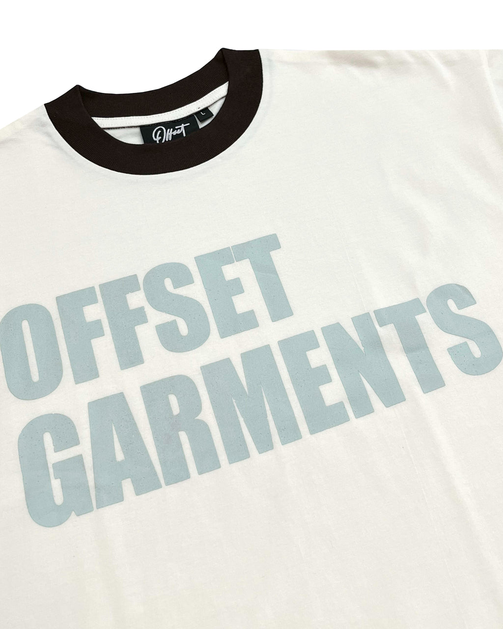 Garments Cropped Ringer (Brown)