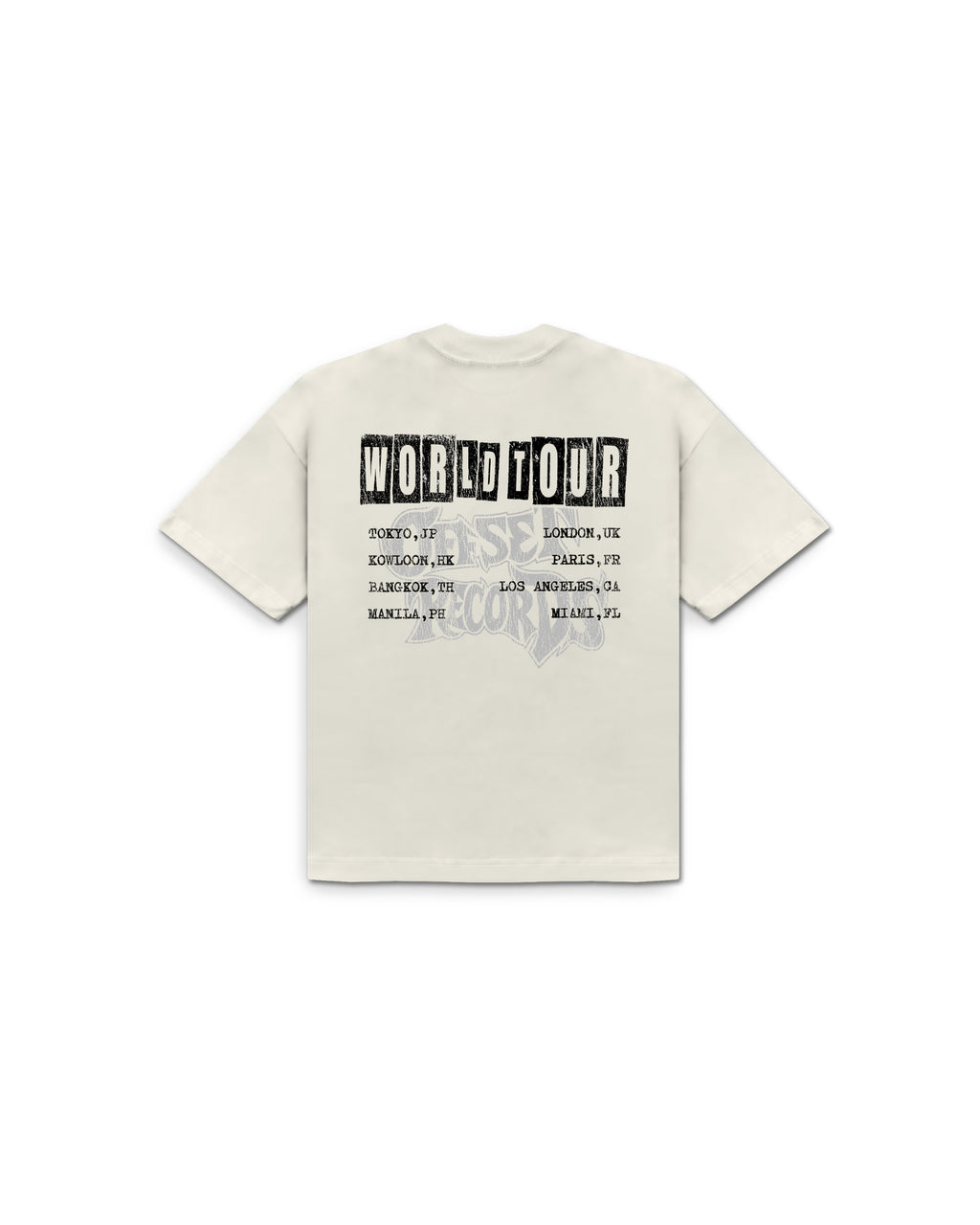 Grateful Cropped Tee (Off White)