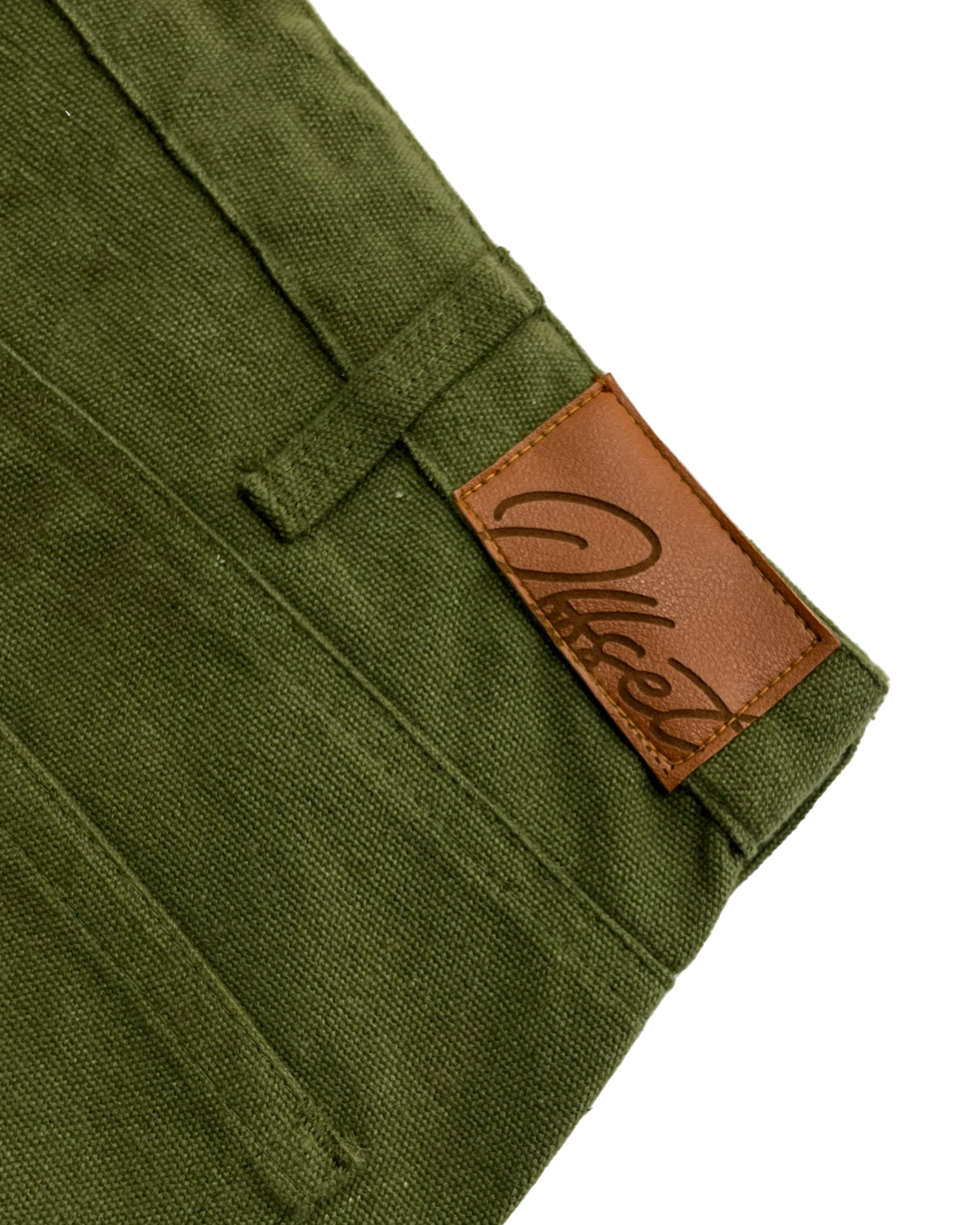 Double Knee Carpenter Canvas Pants (Green)