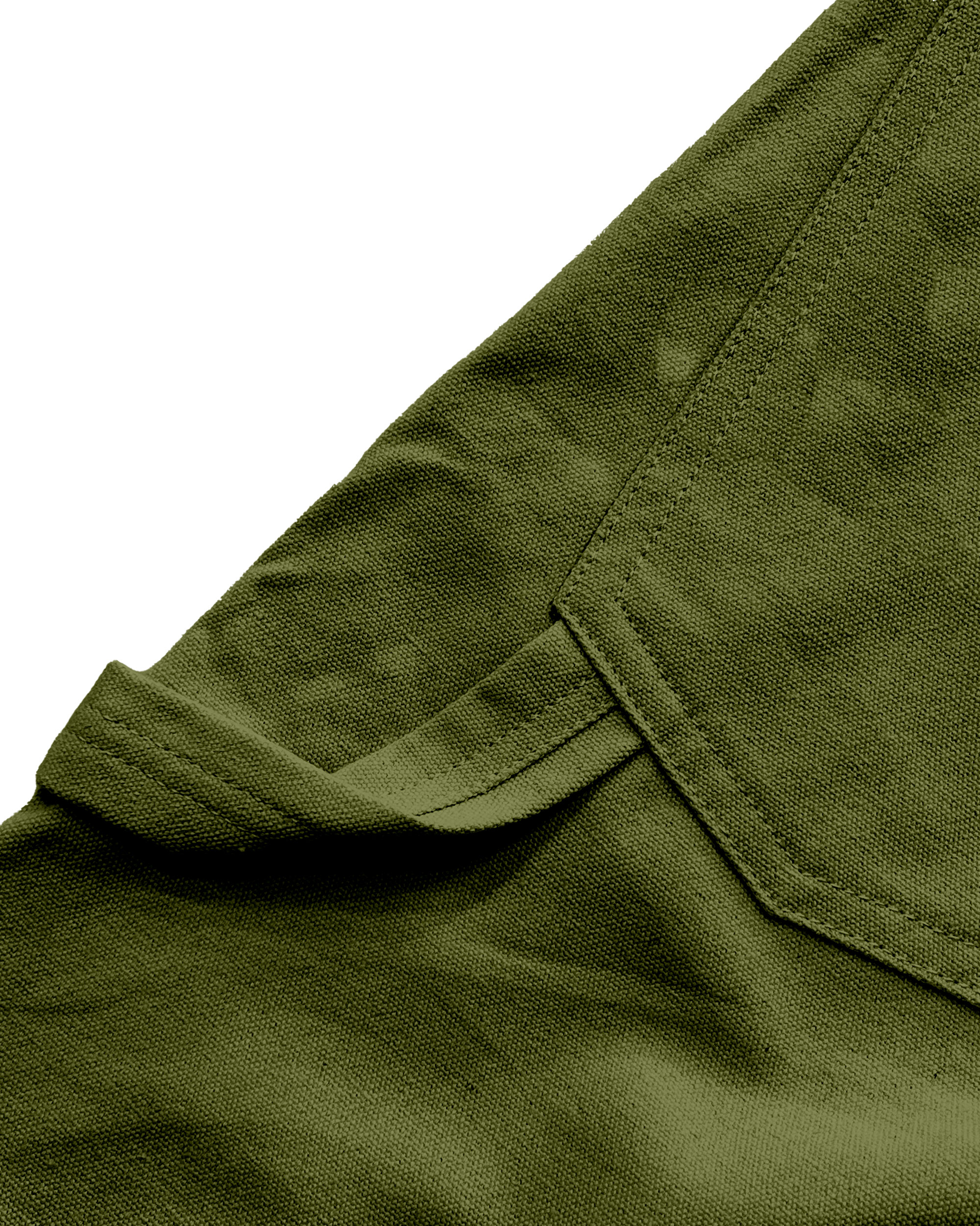Double Knee Carpenter Canvas Pants (Green)