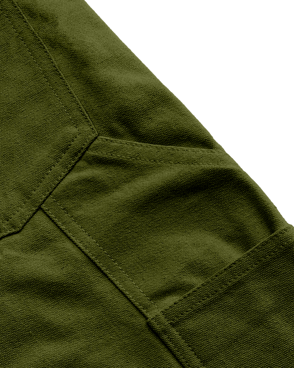 Double Knee Carpenter Canvas Pants (Green)