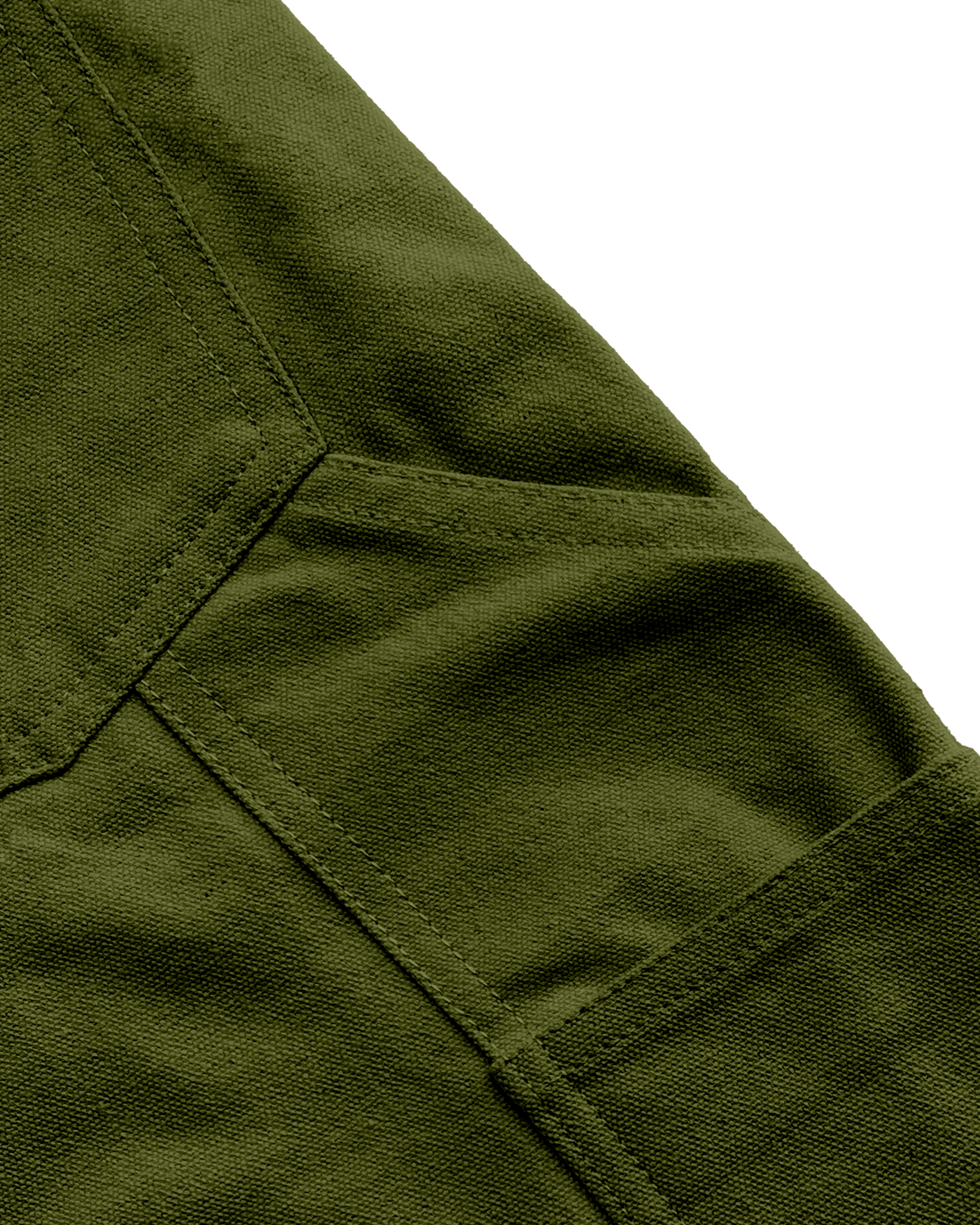 Double Knee Carpenter Canvas Pants (Green)
