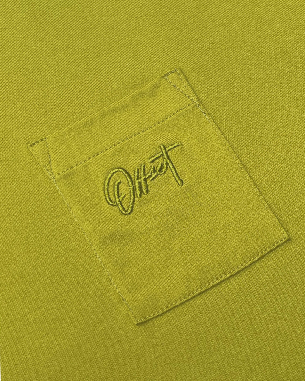Basic Cropped Pocket Tee S/S (Light Aloe)