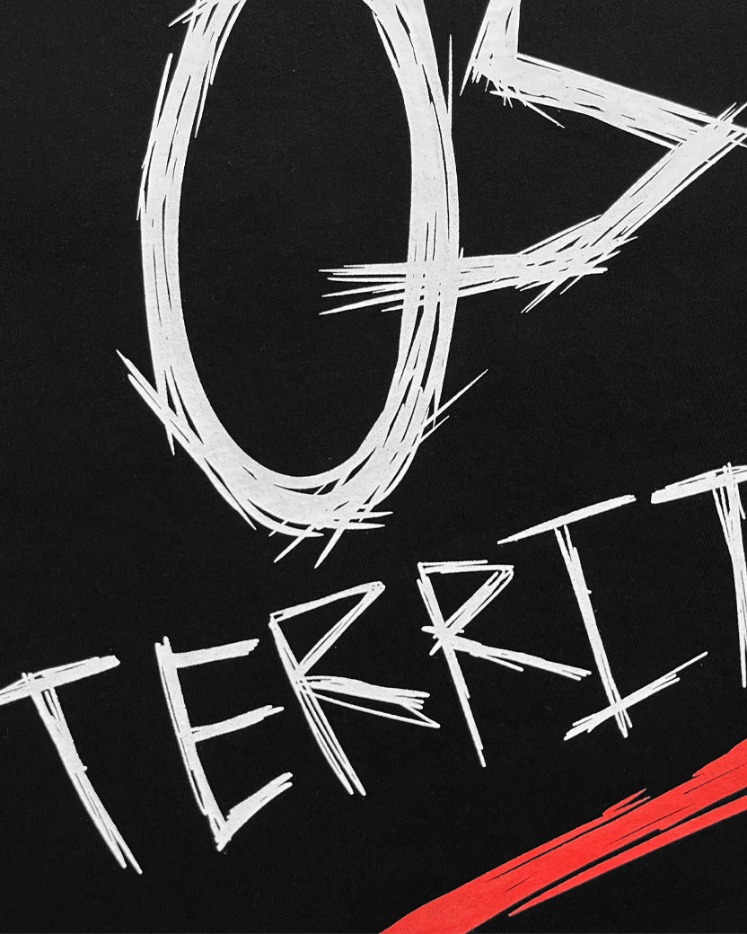 H-Crew Cropped Tee (Black)