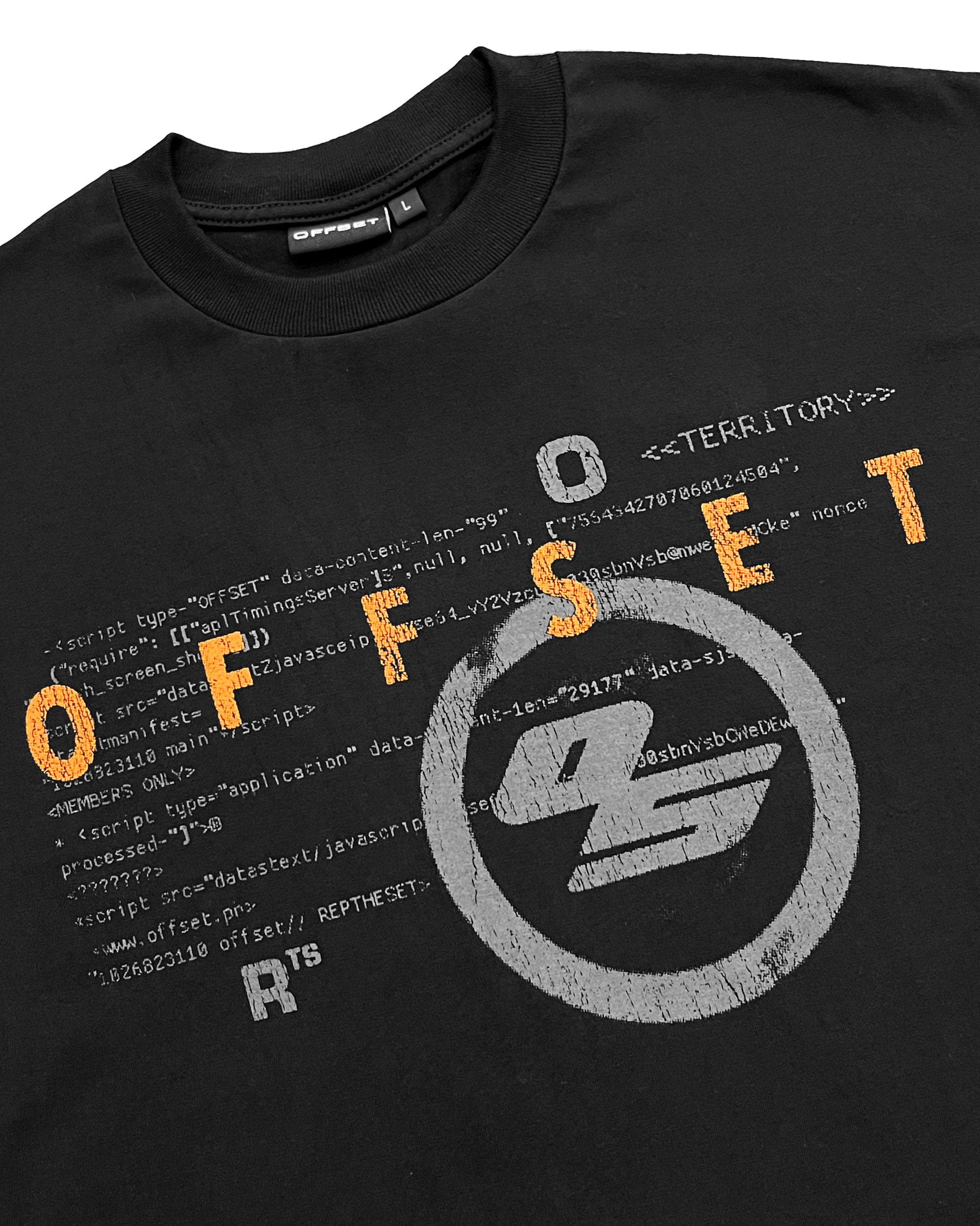 Half Life Cropped Tee (Black)