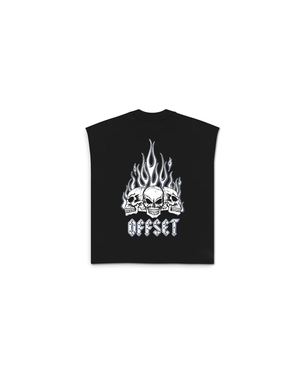 Hell Yeah Cut Sleeve Top (Black)