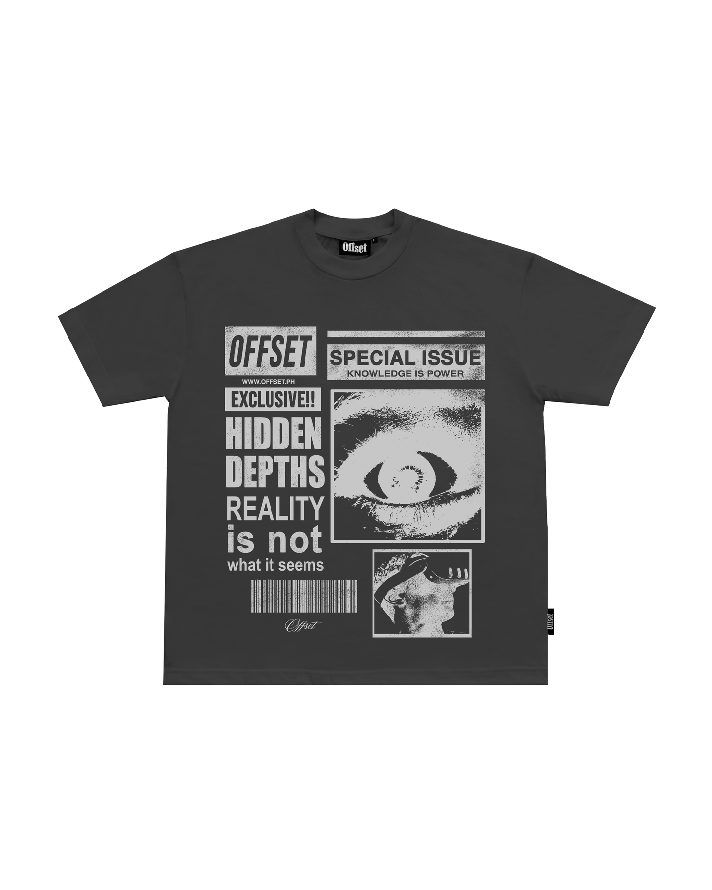 Hidden Depths Tee S/S (Charcoal)