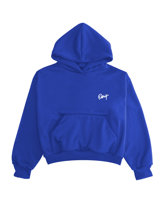 Signature Small Logo Hoodie (Blue)