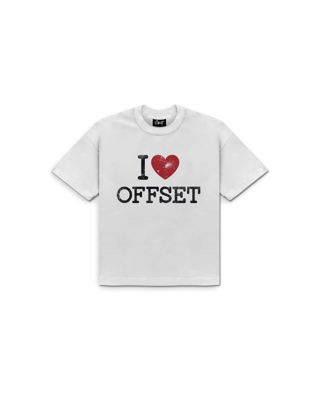I Love Offset Tee (White)