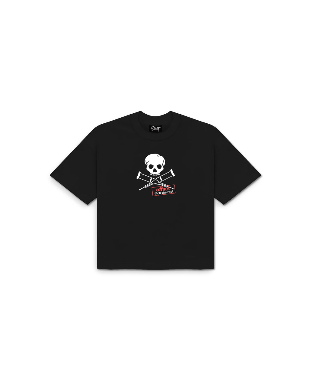 Jackass Cropped Tee (Black)