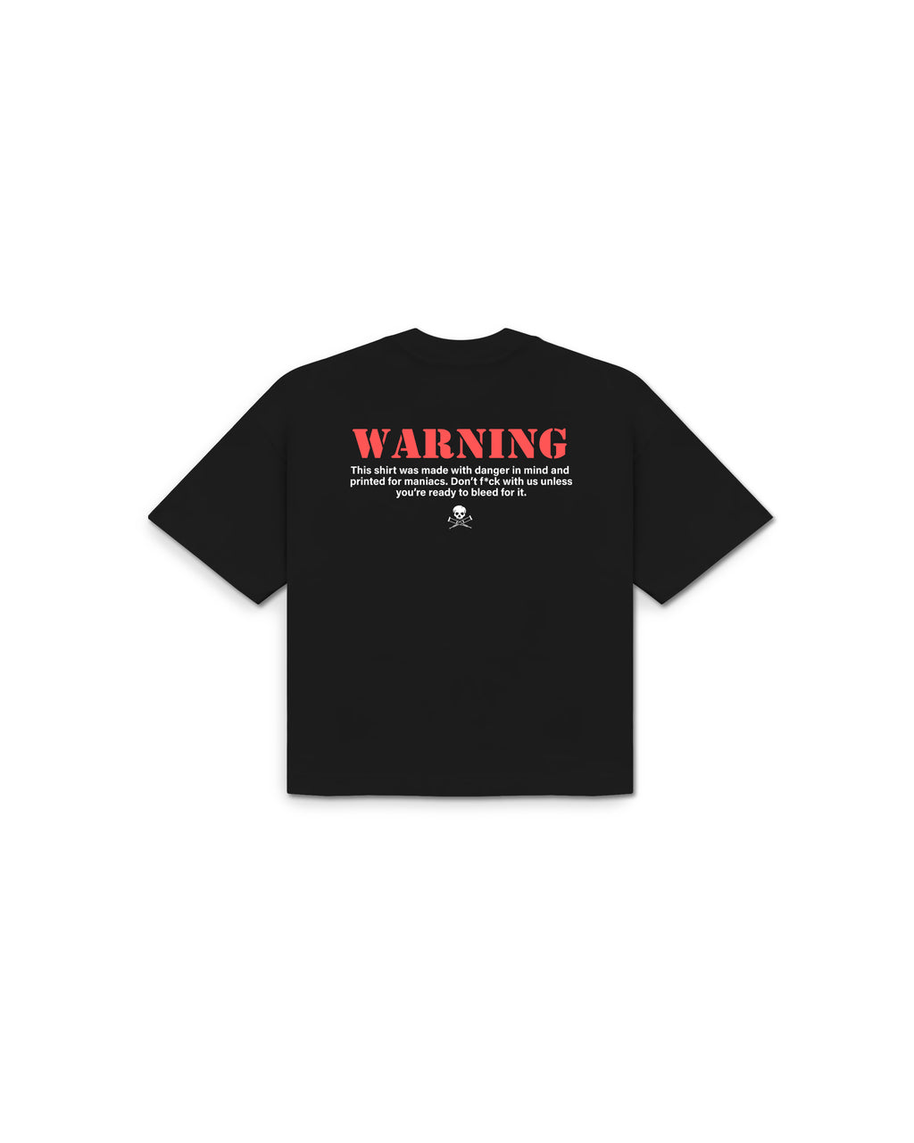 Jackass Cropped Tee (Black)