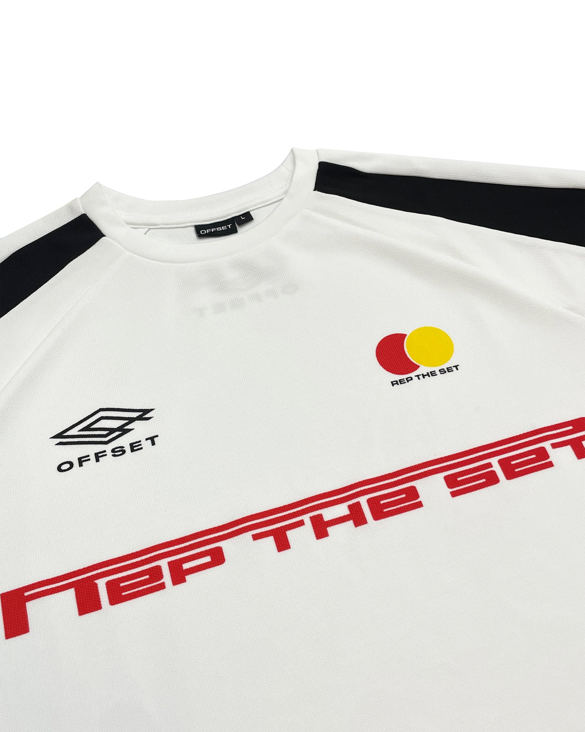 Rep The Set Sports Jersey (White)