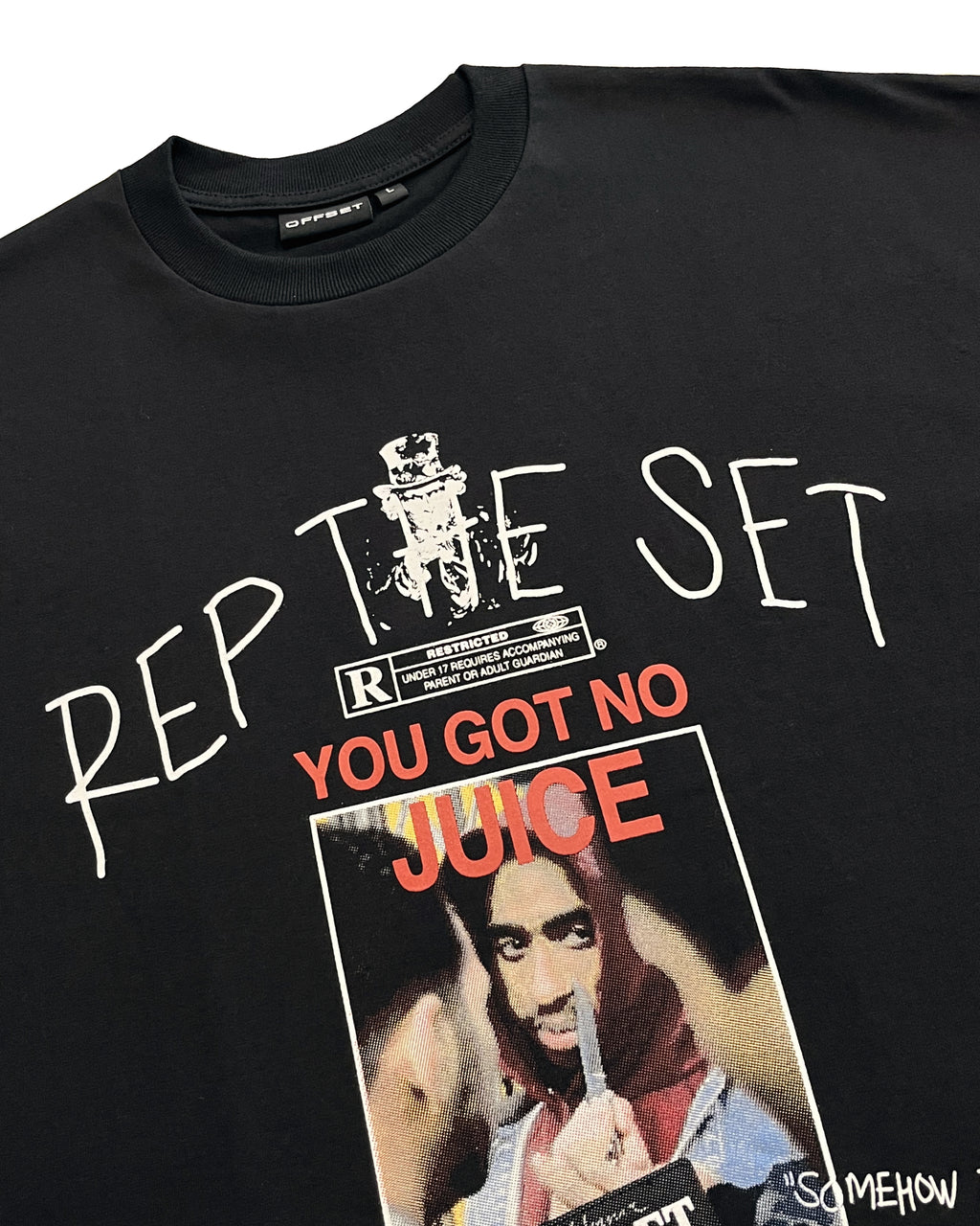 Juice Cropped Tee (Black)