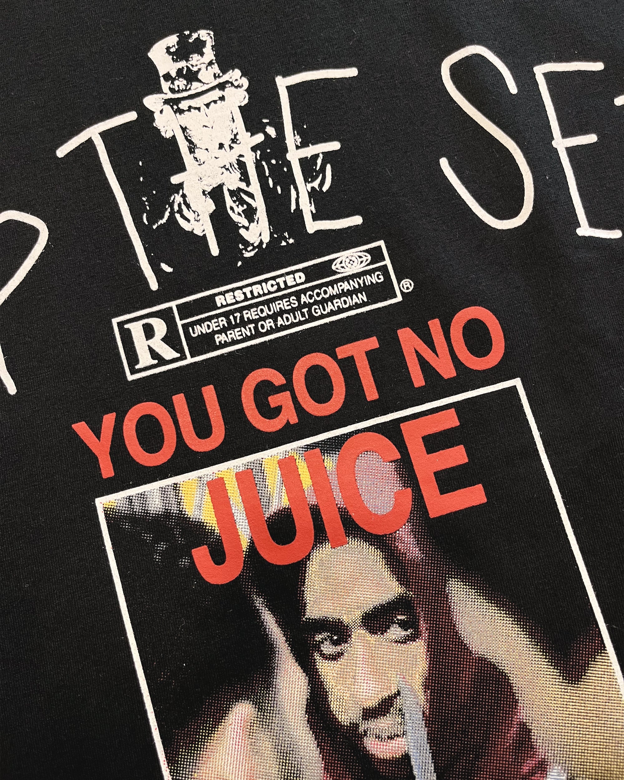Juice Cropped Tee (Black)