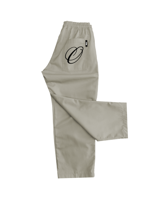 Letter Work Pants (Light Khaki)