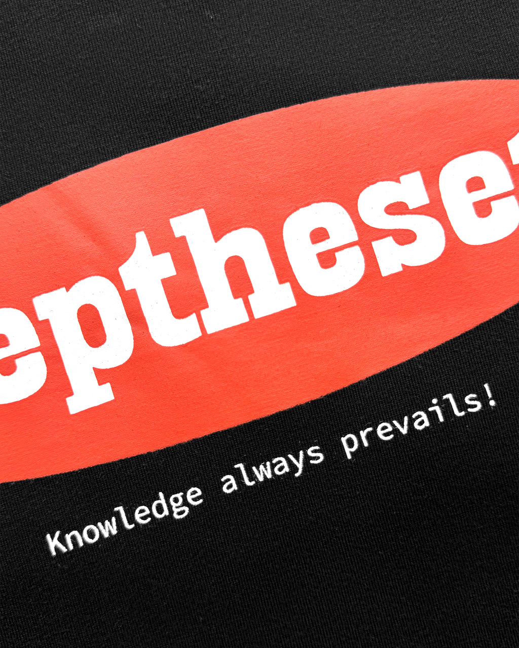 Knowledge Tee (Black)