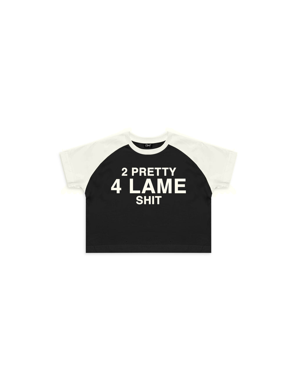 Lame Shit Baby Tee (Black)